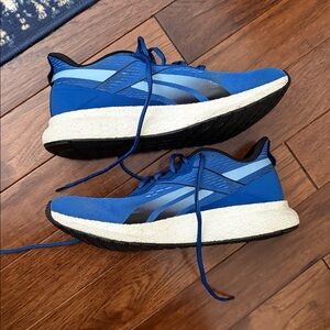 Reebok Blue and Black Sneakers